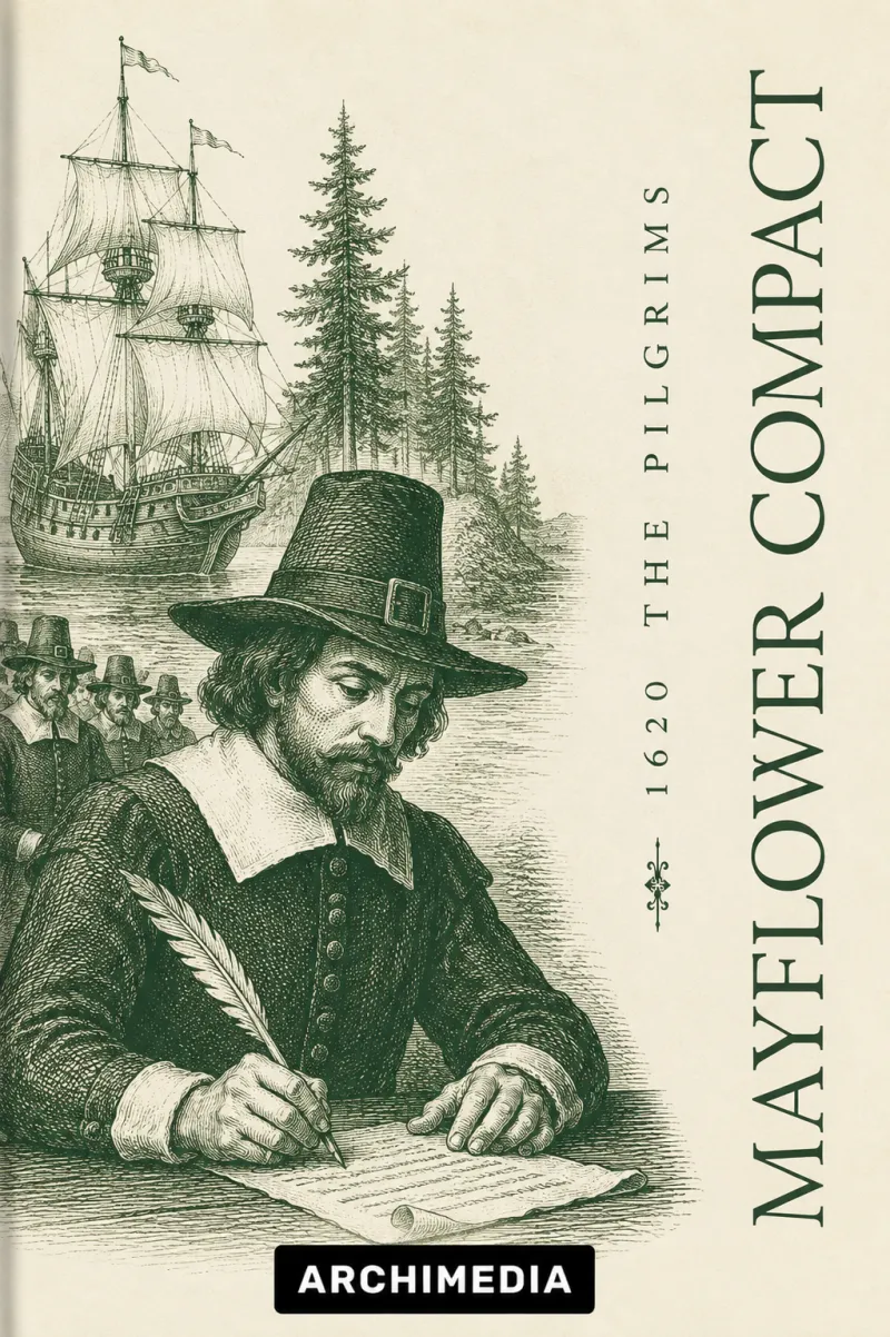 The Mayflower Compact cover